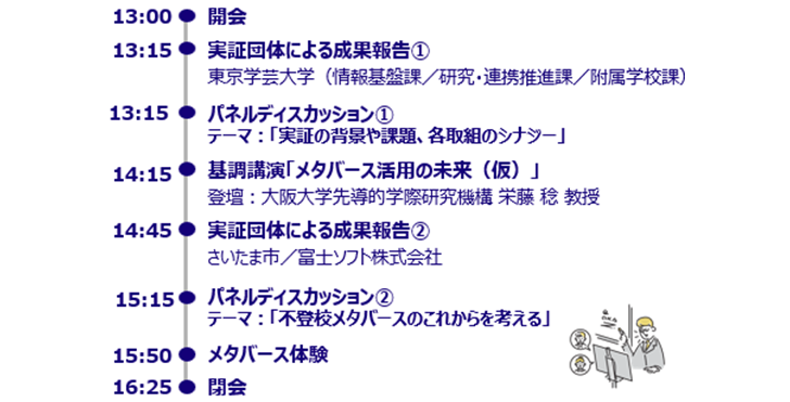 当日のスケジュール